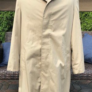 CHRISTIAN DIOR RAIN COAT TRENCH COAT Mens 42L